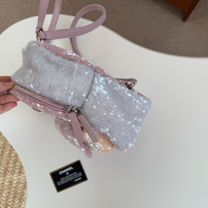 Chanel 彩虹亮片小書包-2