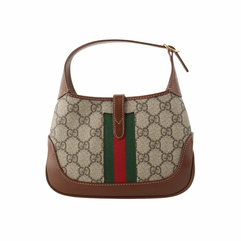 【包稅】GUCCI 637092 GG Supreme Jackie 1961 迷你斜背包-2