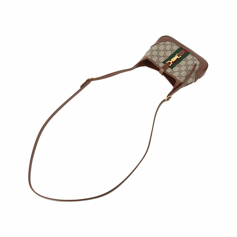 【包稅】GUCCI 637092 GG Supreme Jackie 1961 迷你斜背包-3