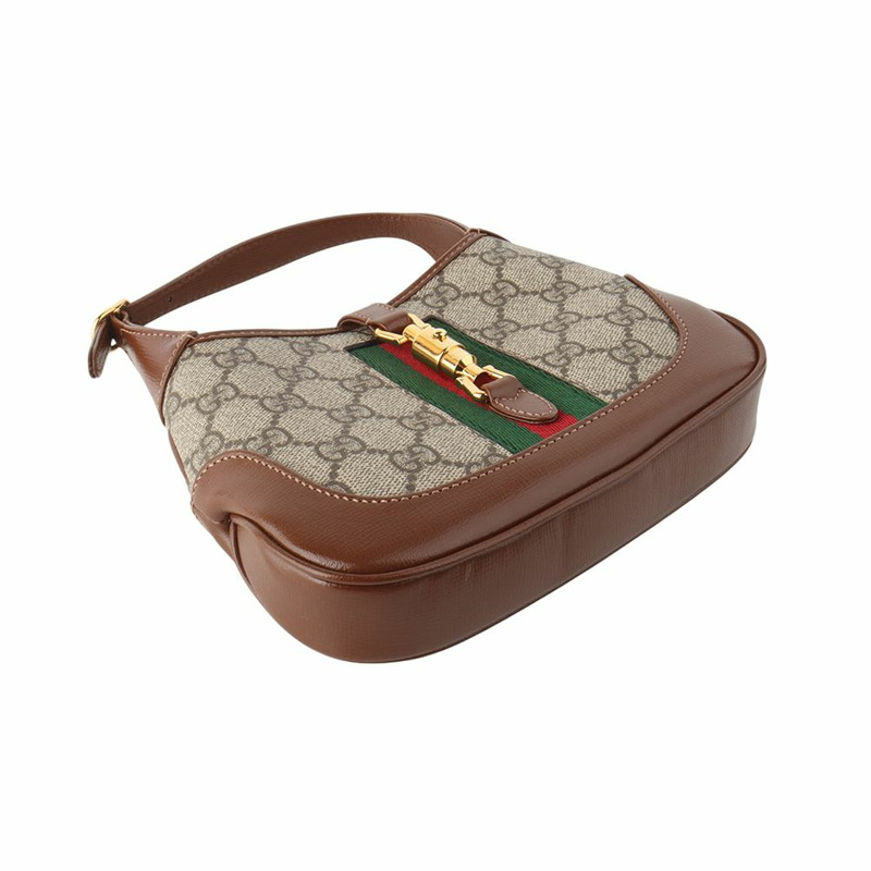 【包稅】GUCCI 637092 GG Supreme Jackie 1961 迷你斜背包-4