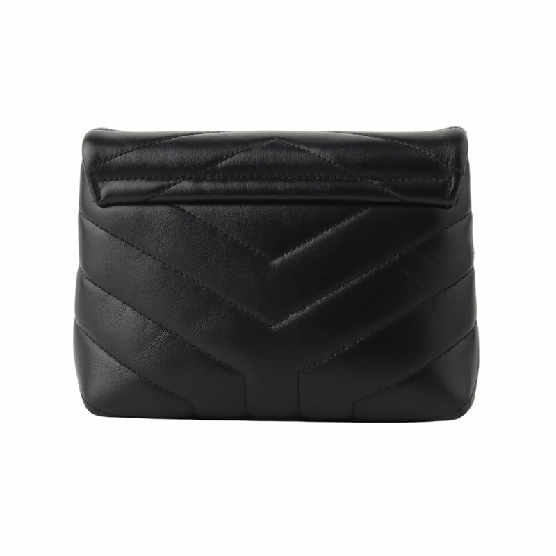 【包稅】SAINT LAURENT 交織字母 Loulou 玩具包 34377Y-2