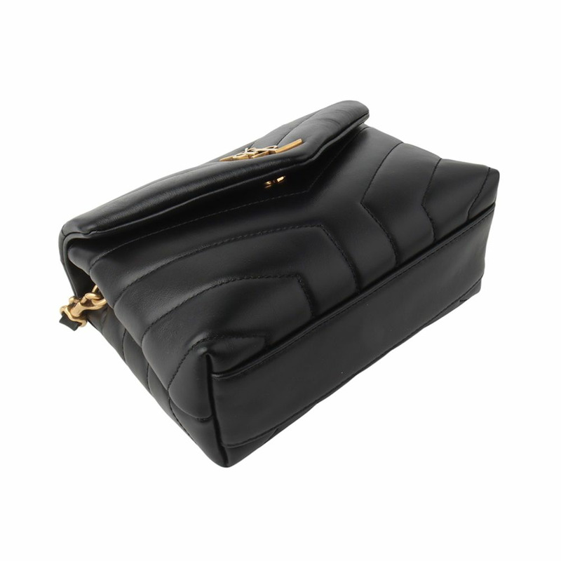 【包稅】SAINT LAURENT 交織字母 Loulou 玩具包 34377Y-4