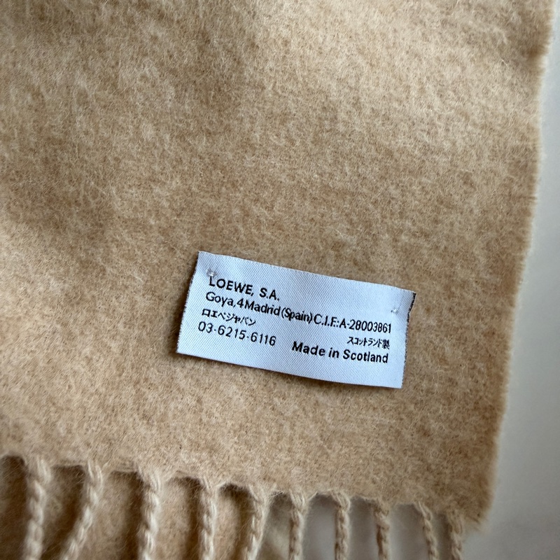 Loewe 雙色圍巾-2