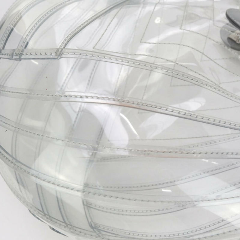 香奈兒女單肩包，透明款-4