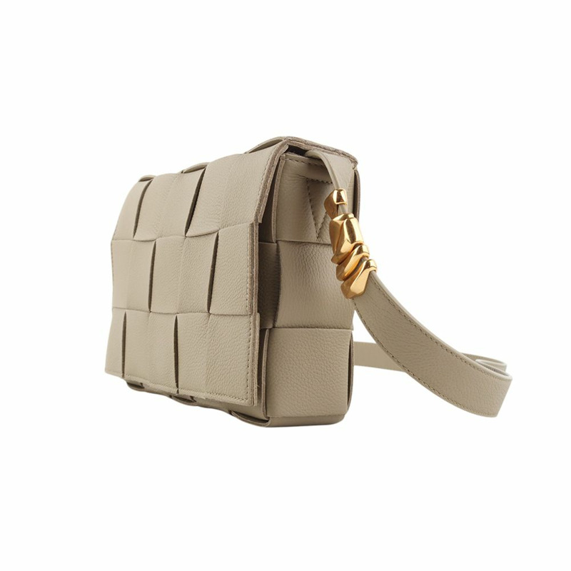 【包稅】BOTTEGA VENETA Intrecciato 盒式斜背包 666870-34386--1