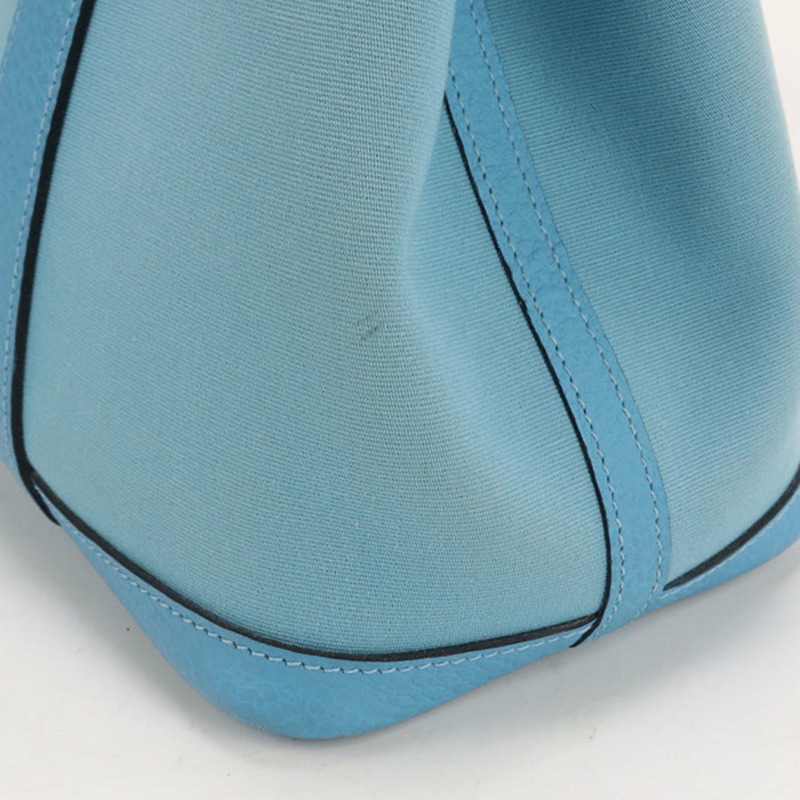 愛馬仕花園派對TPM手提包，D字印記，女士，藍色-4