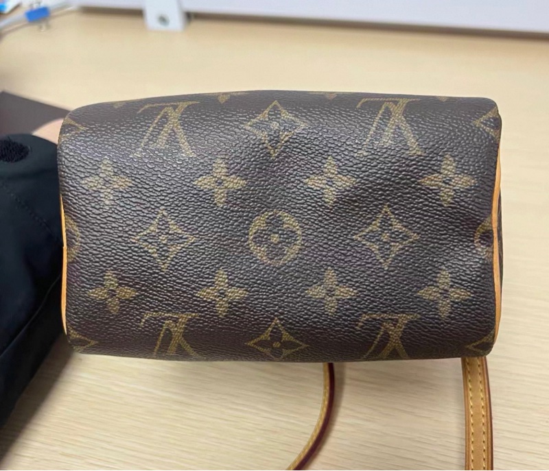 【93%新 ✨ 全網最低價！】絕版 LV nano speedy 枕頭包 中古款色 成色很好-2