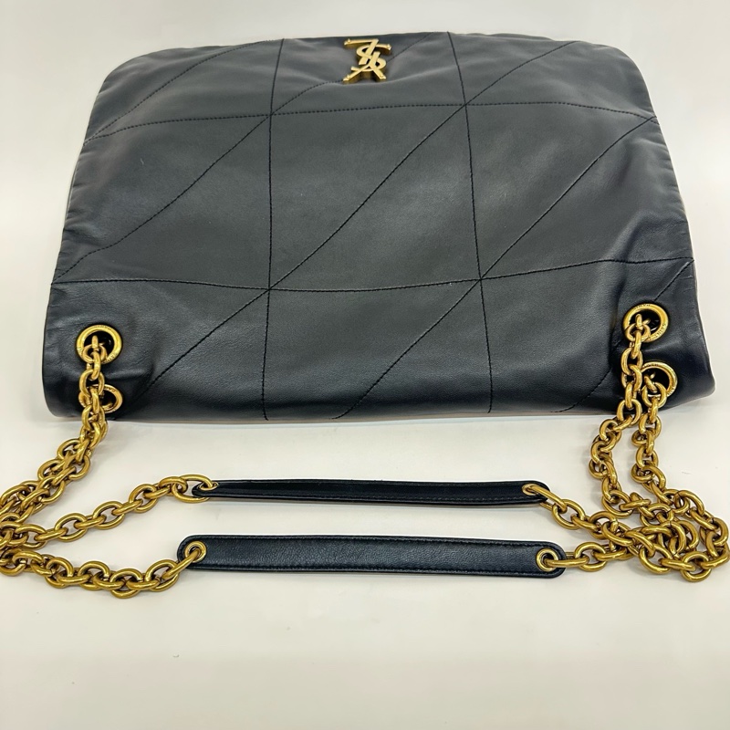 【全新 ✨ 全網最低價!】YSL聖羅蘭 Jamie 4.3大號 黑金鍊條包 有身份卡 原價:36500港幣-4