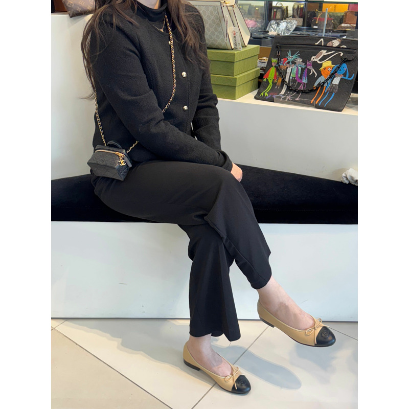 【包稅】CHANEL 小型化妝迷你手把鏈條包 34464-8