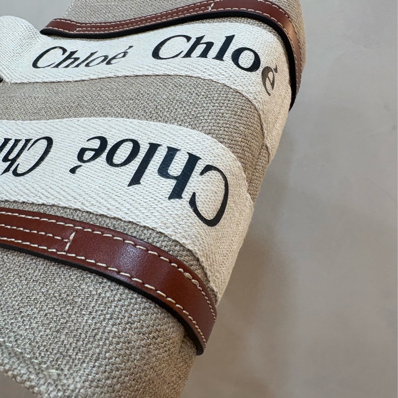 Chloé Woody mini 小號帆布包 斜背/托特包-4