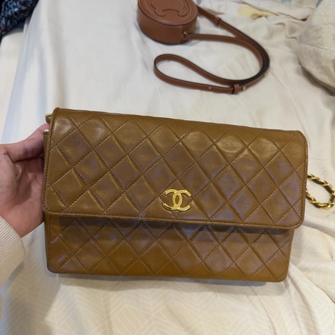 Chanel 焦糖色老包vintage