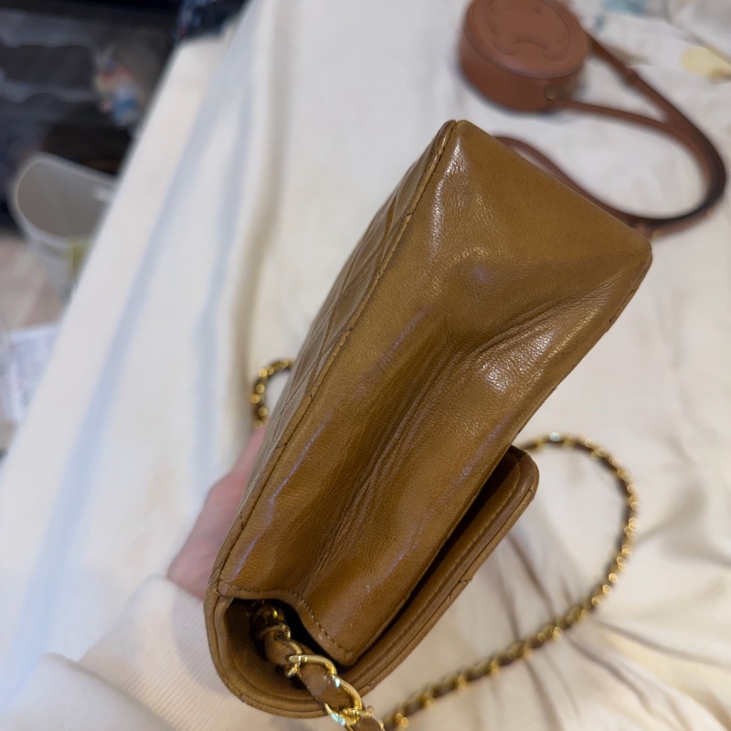 Chanel 焦糖色老包vintage-4