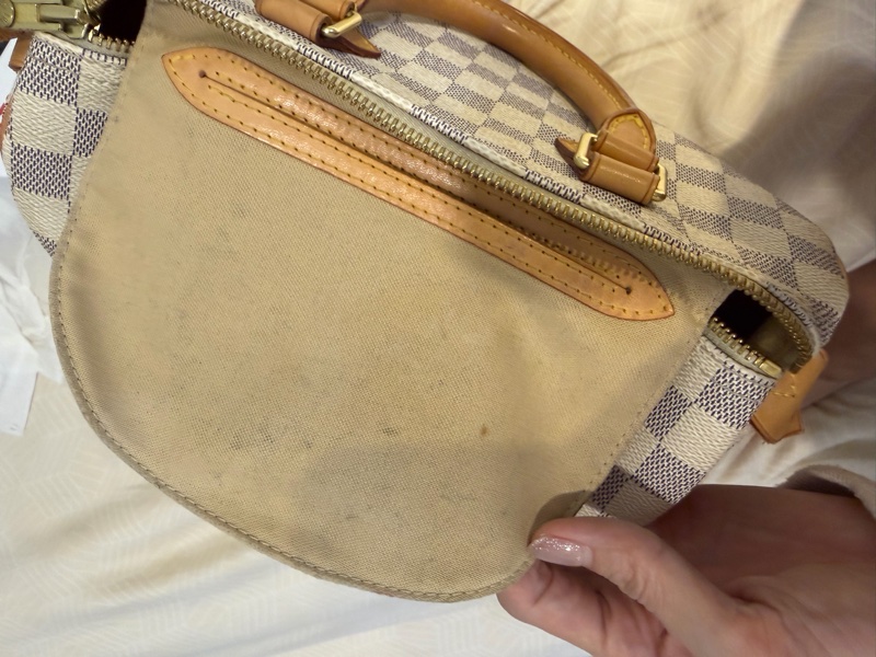 LV speedy 25黑白棋盤格黑白-11