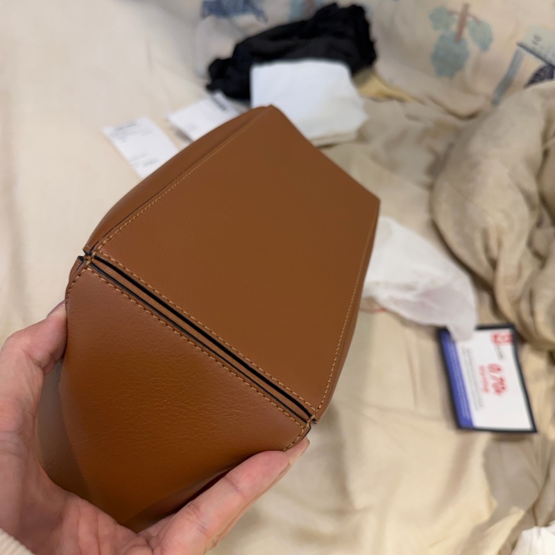 Loewe 羅威puzzle包small 焦糖色-3