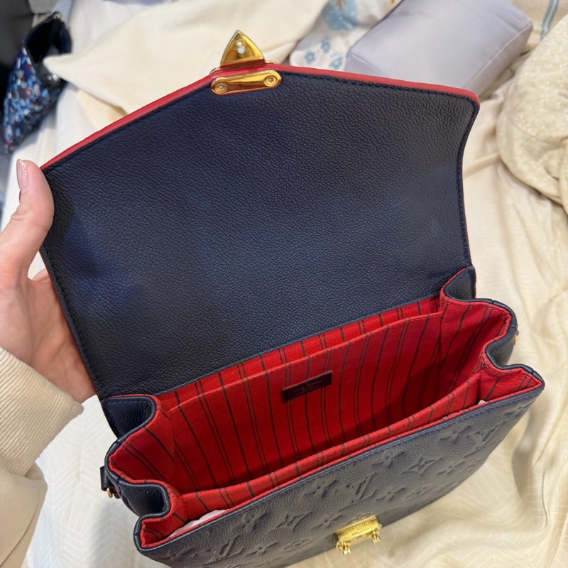 lv metis 牛皮 深藍色-5