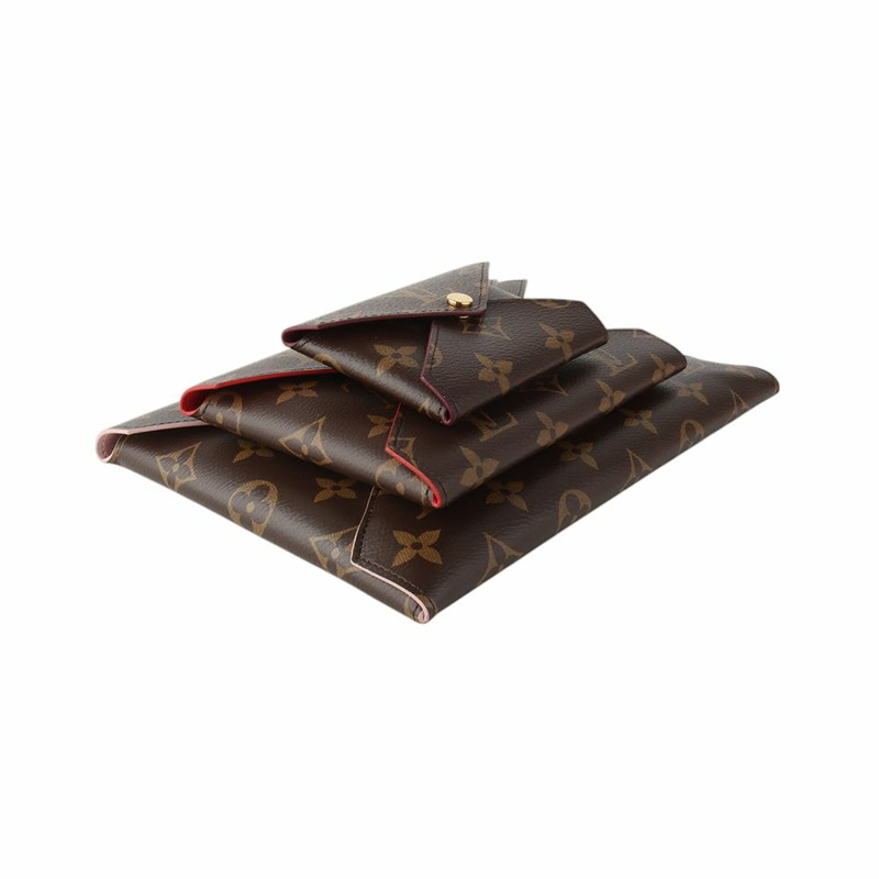 【包稅】LOUIS VUITTON Monogram帆布Kirigami手拿包-3