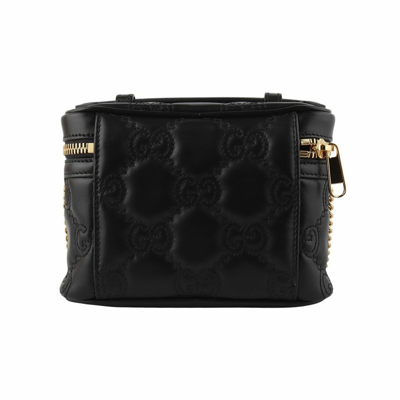 【包稅】GUCCI 723770 GG Matelassé 頂部提把迷你斜背包-2