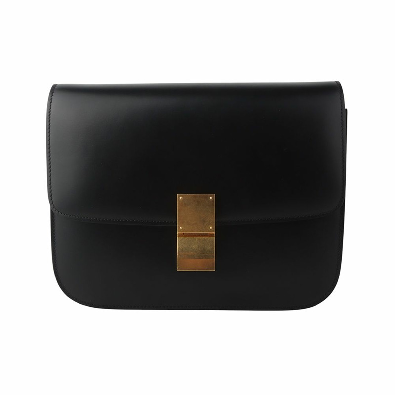 【包稅】CELINE Celine 189173 小牛皮經典 Box 包（中）-0