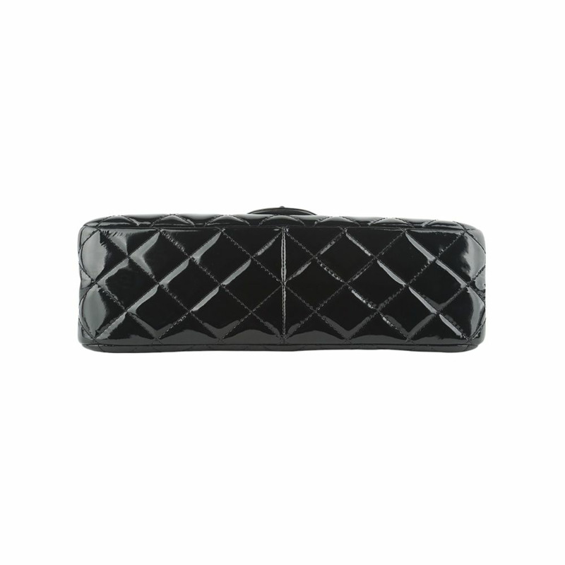 【包稅】CHANEL Patent Classic Large 2.55 Silver Shoulder Bag 34597Y-5