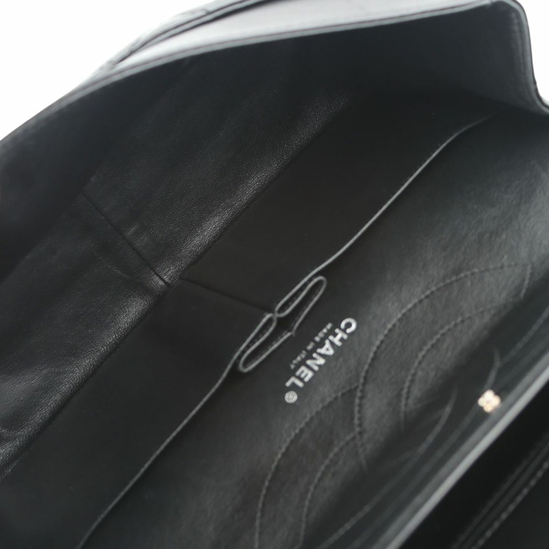 【包稅】CHANEL Patent Classic Large 2.55 Silver Shoulder Bag 34597Y-6