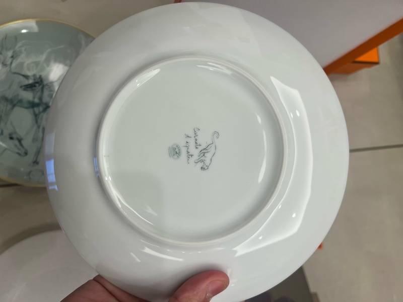 愛馬仕餐盤 兩個一起賣-4