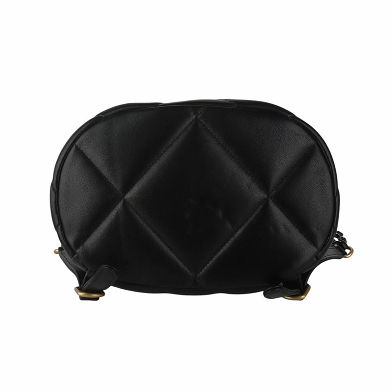 【包稅】CHANEL AS4223 Nineteen 系列羊皮 19 金色鏈條雙肩包-5