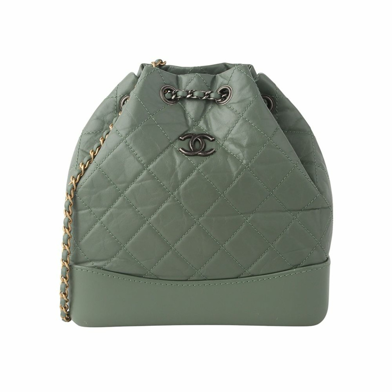 【包稅】CHANEL 薄荷綠限量版 Gabrielle 小號雙肩包 34622Y-0