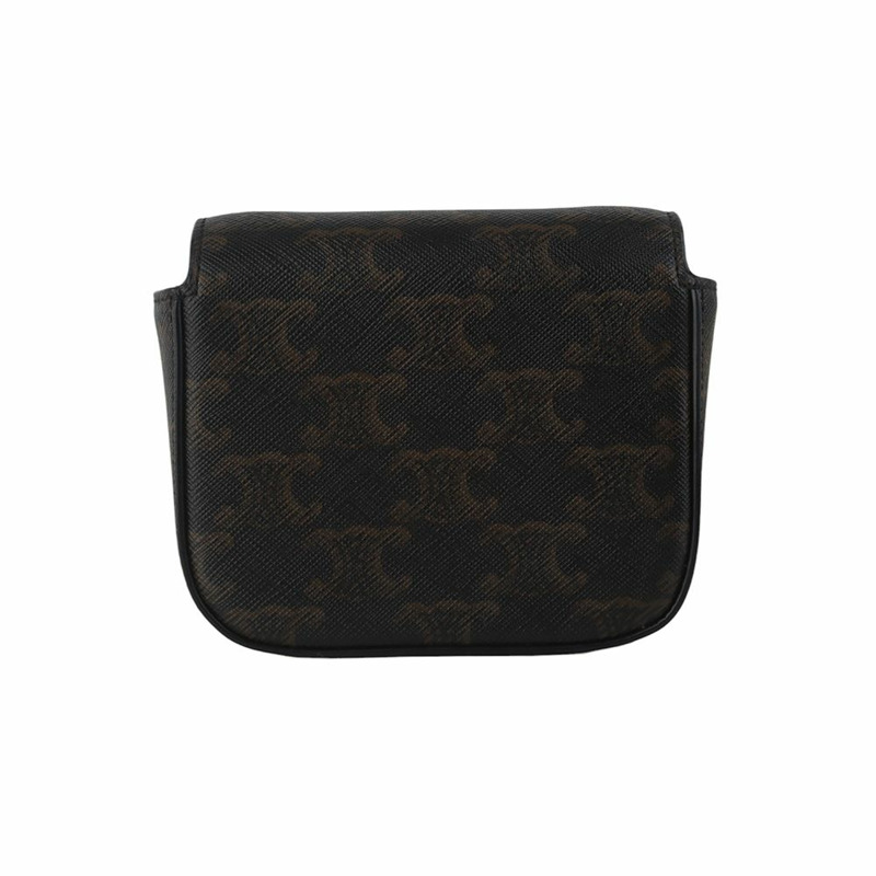 【包稅】CELINE Triomphe Mini Clutch Crossbody 10I512DQB-2