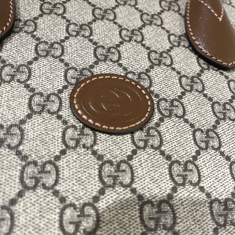 閒置新，GUCCI古馳 經典款竪版老花托特tote琴譜包-8