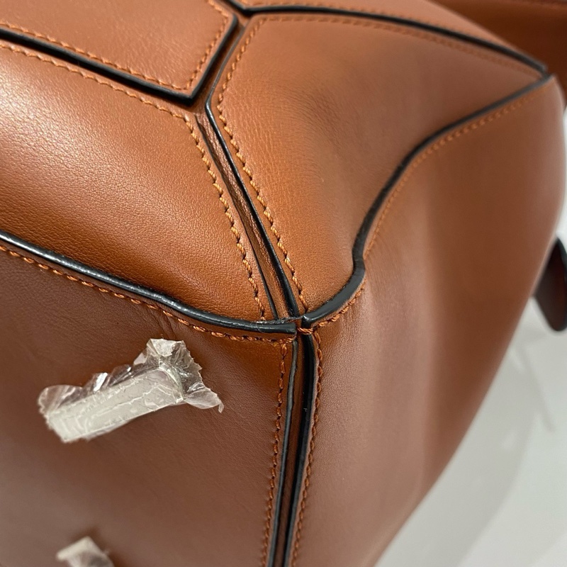 Loewe羅意威 puzzle幾何包焦糖色大號-5