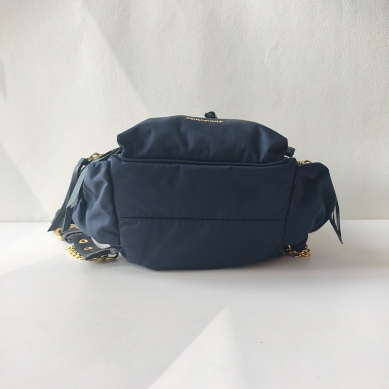 Burberry  藍色雙肩包背包-5