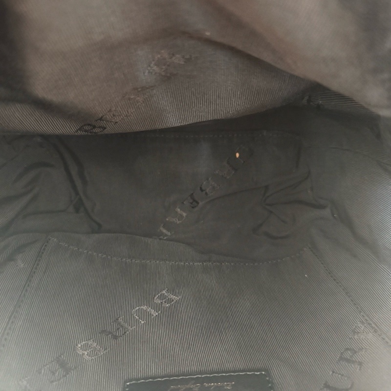 Burberry  藍色雙肩包背包-8