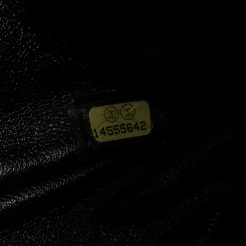 CHANEL 漆皮皮革2.55 Jumbo銀扣鏈帶肩背袋-6