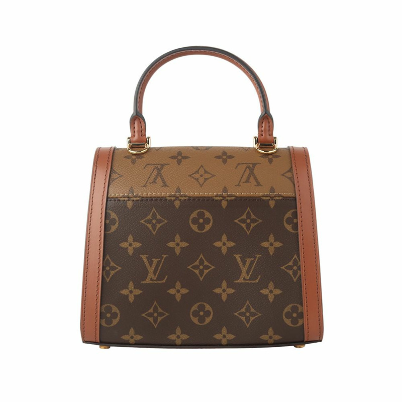 【包稅】LOUIS VUITTON Monogram Reverse Dolphin Top Handle Crossbody Bag-2