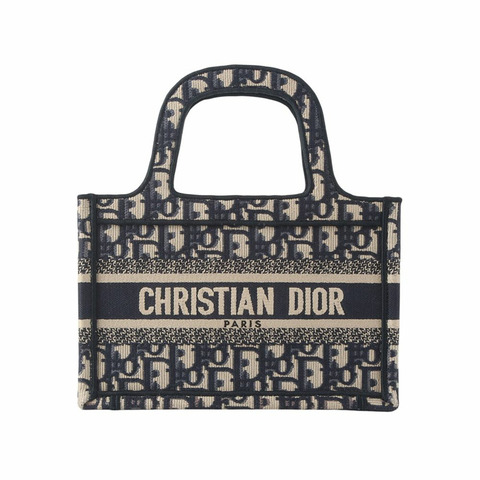【包稅】DIOR 斜紋刺繡迷你書本手提包 34653-