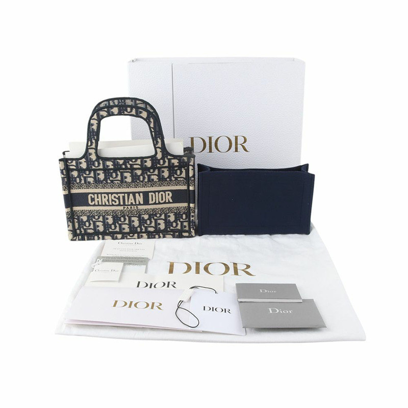 【包稅】DIOR 斜紋刺繡迷你書本手提包 34653--7