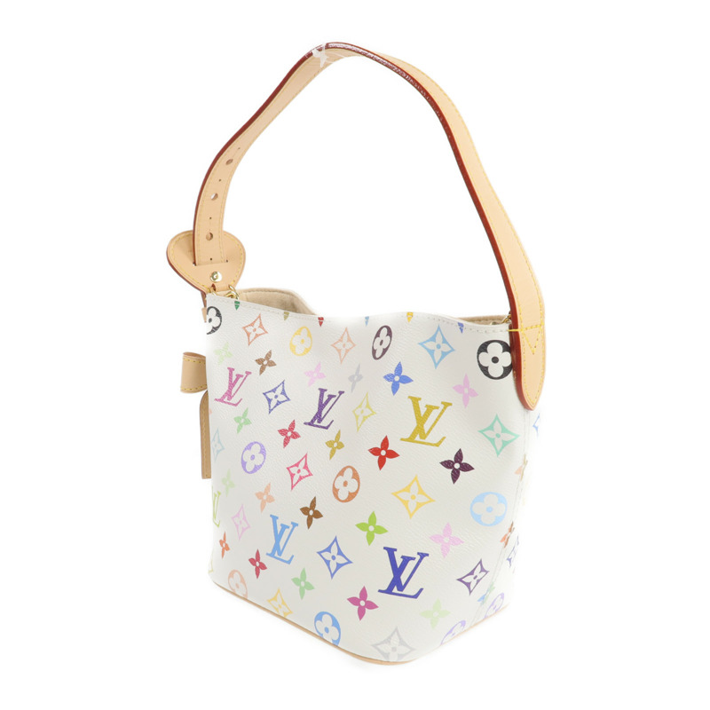 LOUIS VUITTON Monogram Multicolore LV x TM All In BB金扣手挽肩背兩用袋-1