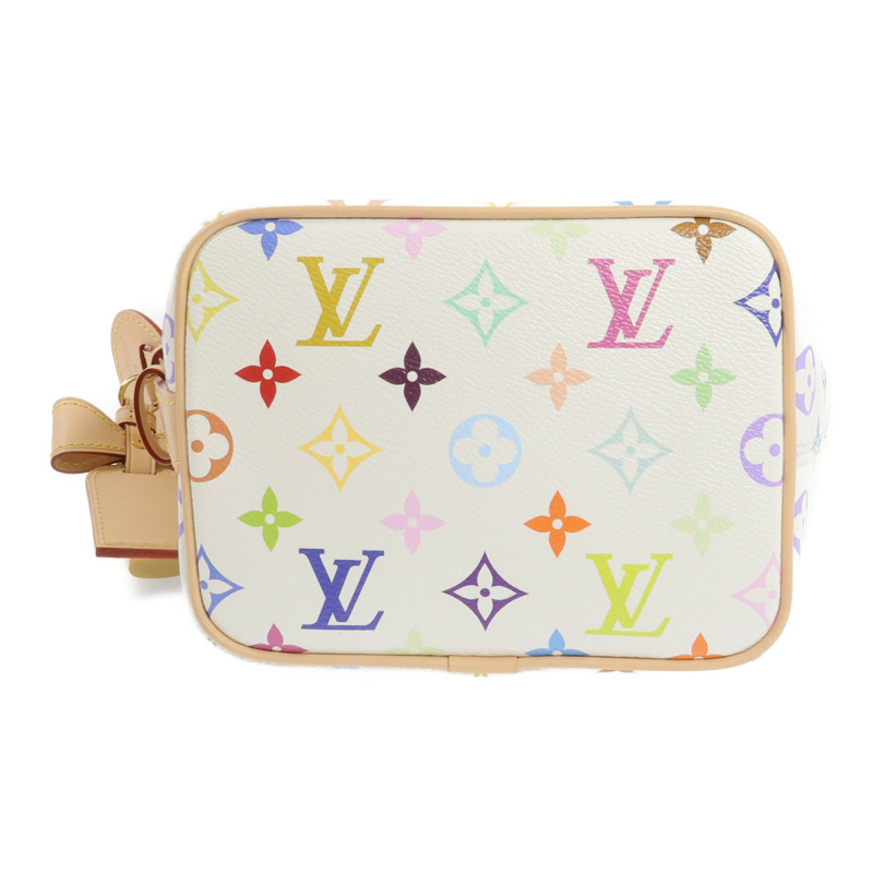 LOUIS VUITTON Monogram Multicolore LV x TM All In BB金扣手挽肩背兩用袋-3