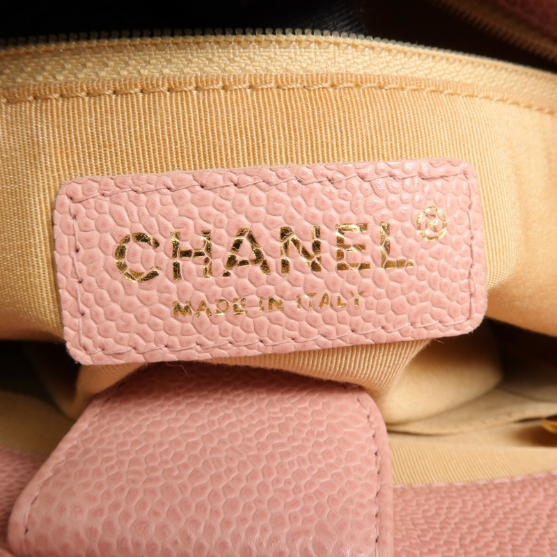 CHANEL PST Petite Shopping Tote Bag金扣鏈帶肩背袋-5