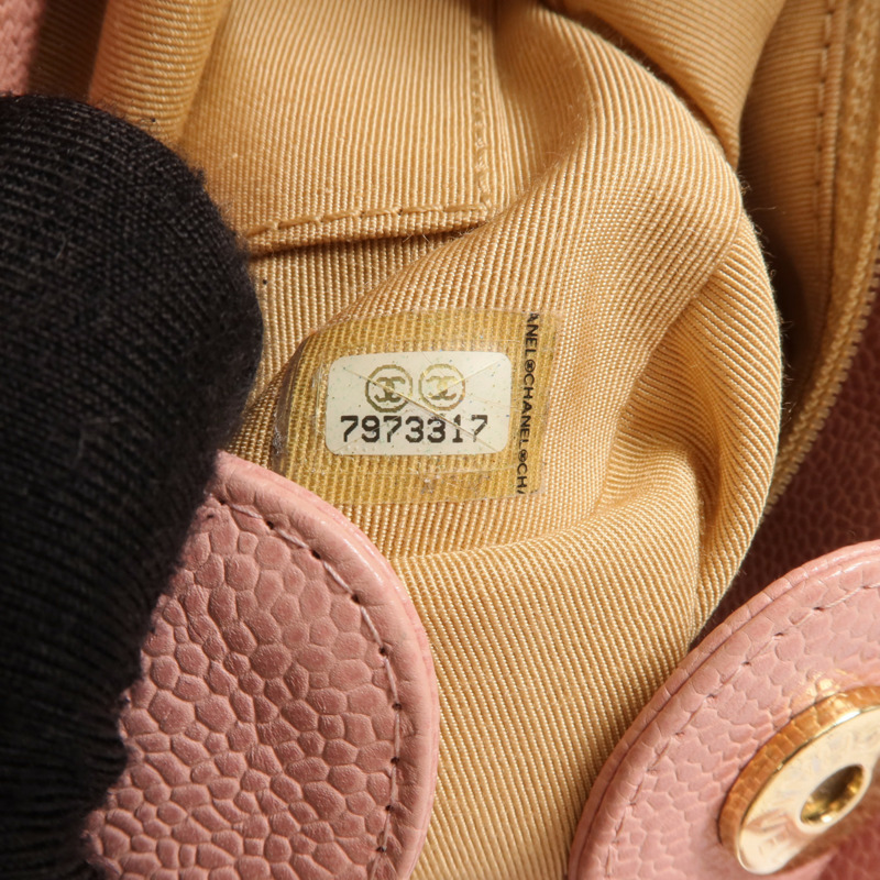 CHANEL PST Petite Shopping Tote Bag金扣鏈帶肩背袋-6