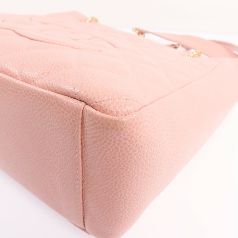 CHANEL PST Petite Shopping Tote Bag金扣鏈帶肩背袋-10