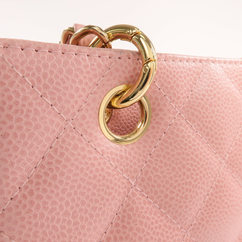 CHANEL PST Petite Shopping Tote Bag金扣鏈帶肩背袋-14