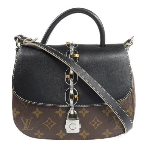LOUIS VUITTON Monogram Chain It 銀扣手挽肩背兩用袋