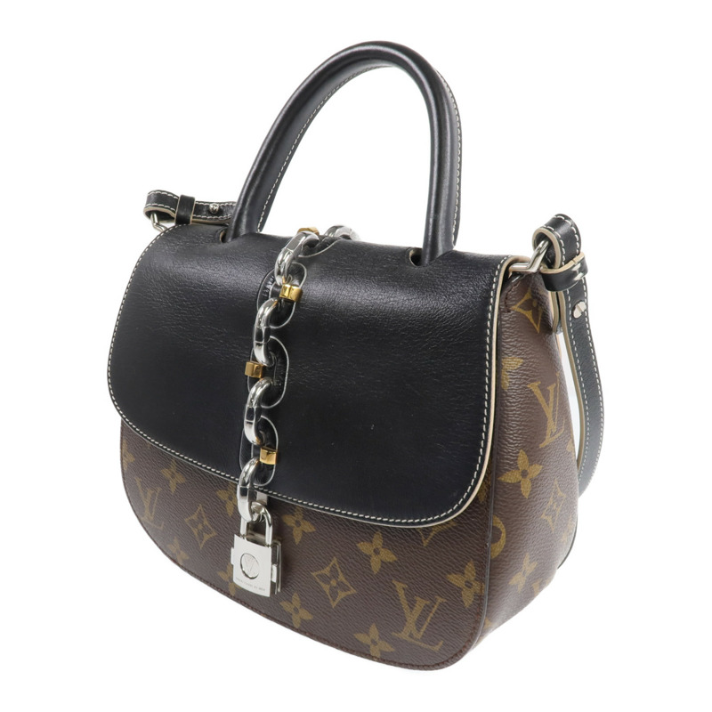 LOUIS VUITTON Monogram Chain It 銀扣手挽肩背兩用袋-1