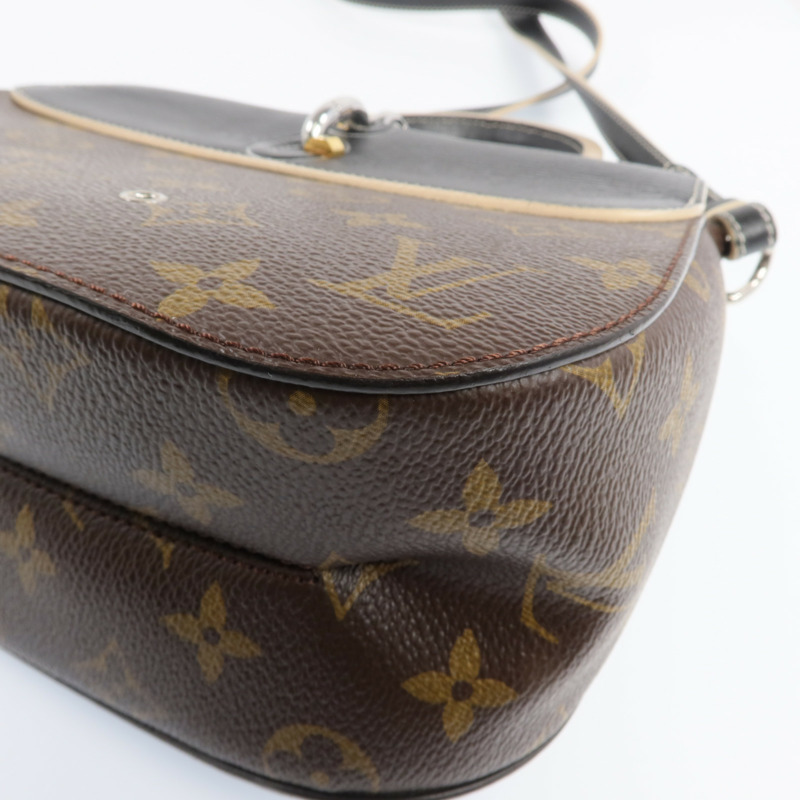 LOUIS VUITTON Monogram Chain It 銀扣手挽肩背兩用袋-10