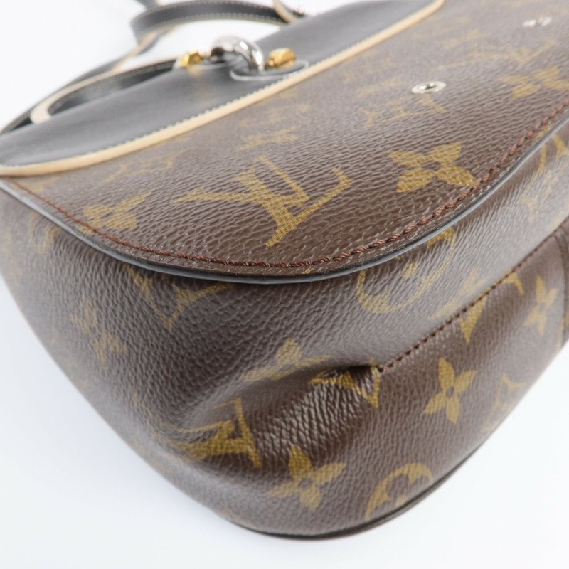 LOUIS VUITTON Monogram Chain It 銀扣手挽肩背兩用袋-11