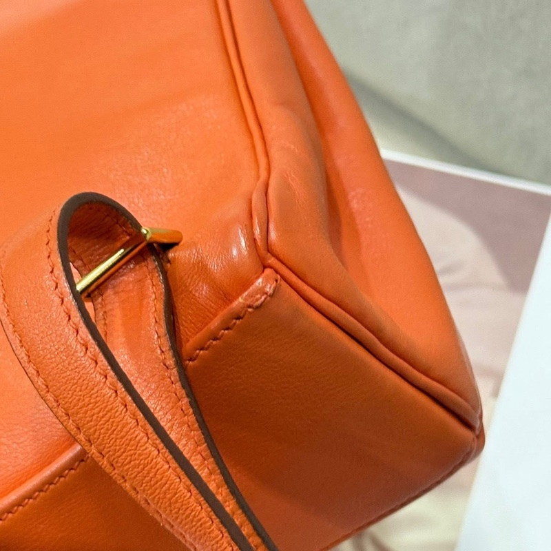 Hermes • Kelly Ado 火焰橙 Swift皮 金釦-16