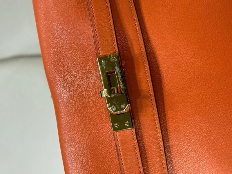 Hermes • Kelly Ado 火焰橙 Swift皮 金釦-21
