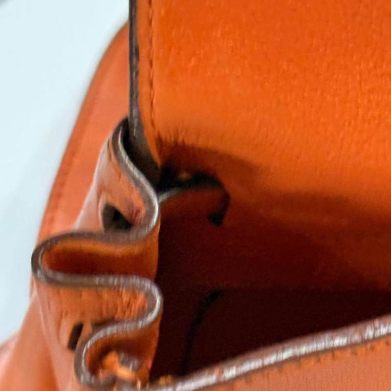 Hermes • Kelly Ado 火焰橙 Swift皮 金釦-24