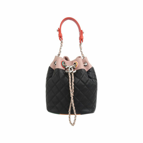 【包稅】CHANEL A93730 CC 抽繩水桶包 34681-